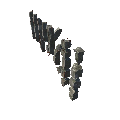 Broken Concrete Pillar_fbx